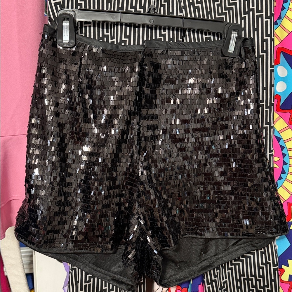 SHEIN Sequin Shorts Medium
